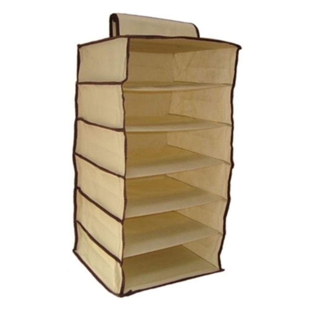 ARMARIO ORGANIZADOR GUARDA ROUPA 6 PRATELEIRAS SAPATEIRA VERTICAL CLOSET CABIDE PORTATIL MALA VIAGEM