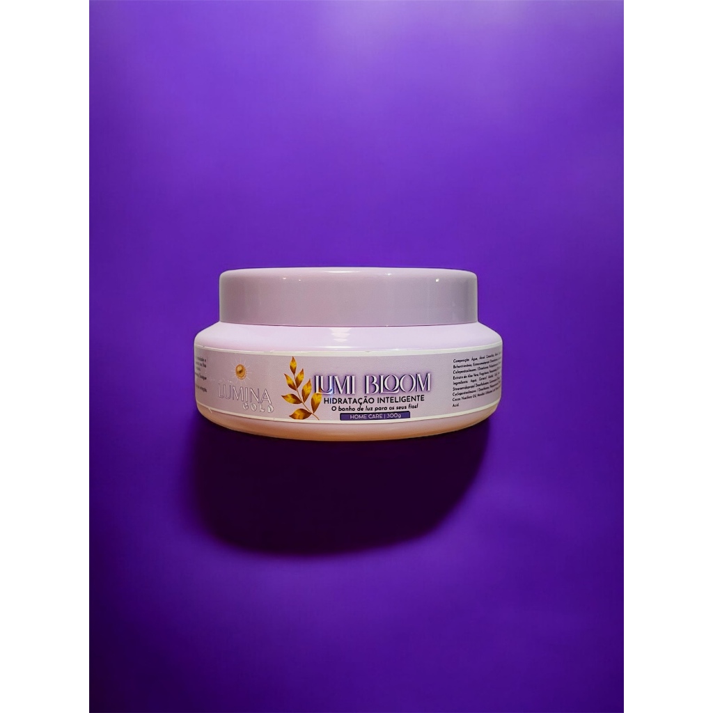 Máscara Capilar Home Care 300g Lumi Bloom - Lumina Gold