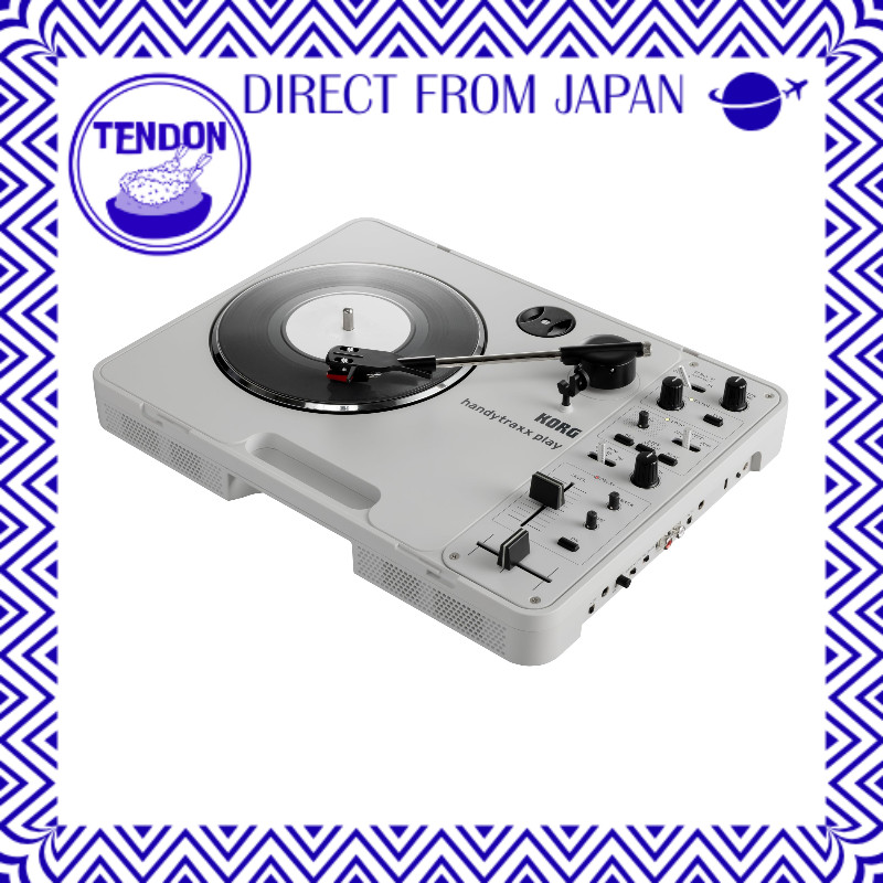 KORG portable record player handytraxx play toca-discos/equipamento DJ/tudo-em-um/otimizado para scratch/efeitos