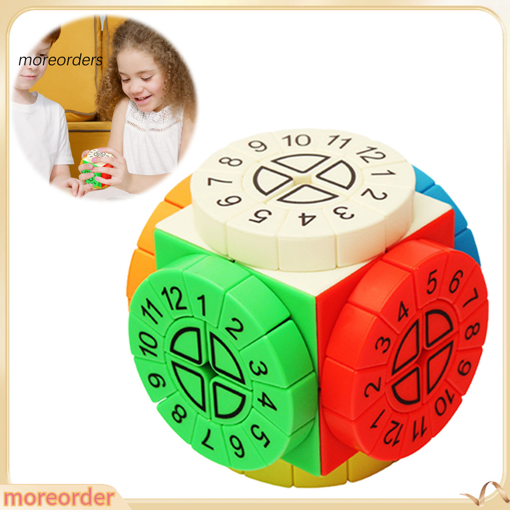 Time Machine Speed Cube Uv Printing Stickerless Numbered Puzzle Portable Focus Training Toy for Kids Adults Beginner Edu