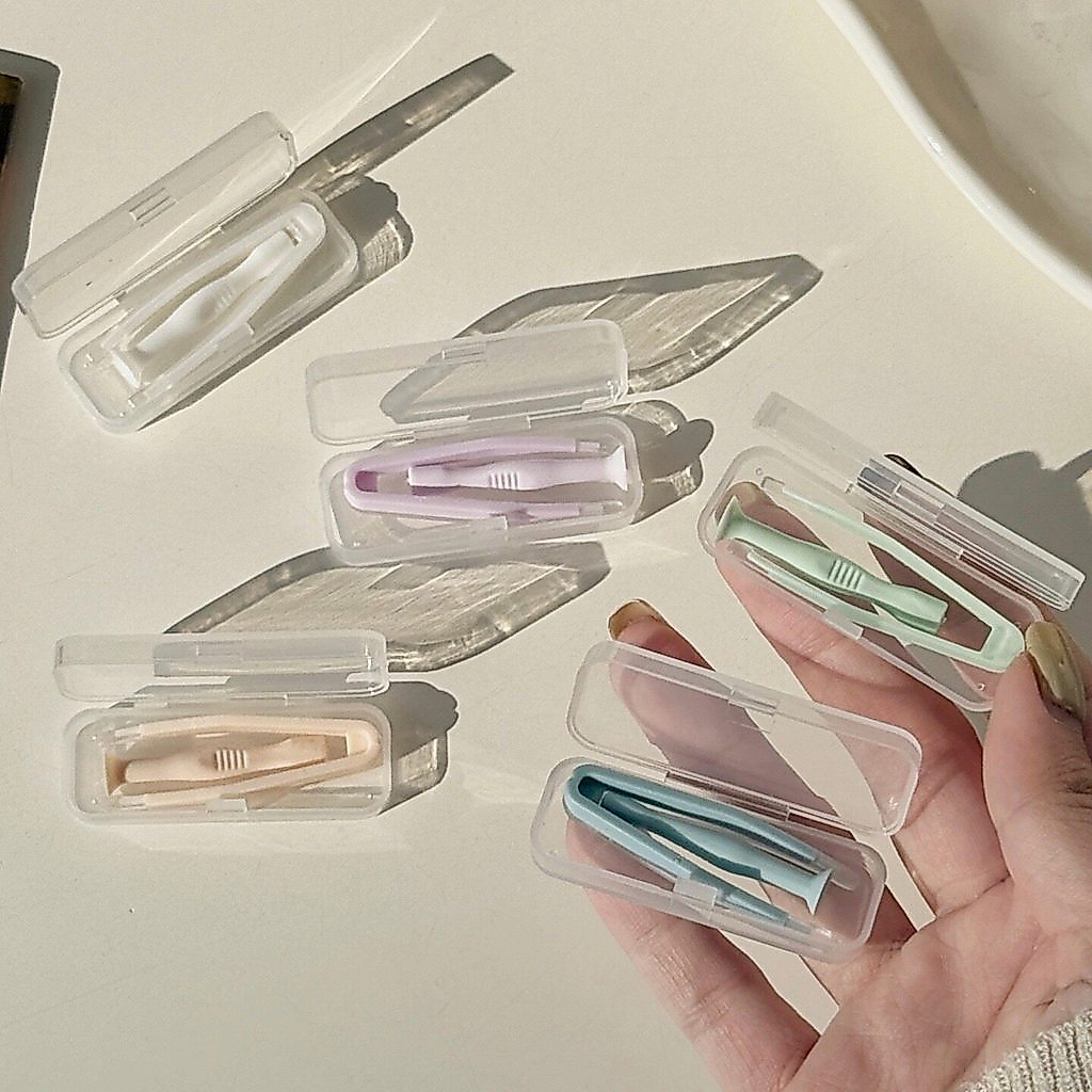 [Good Deals] Transparent contact lens case, contact lens applicator, portable clip-on tool, all-in-one set for beginners