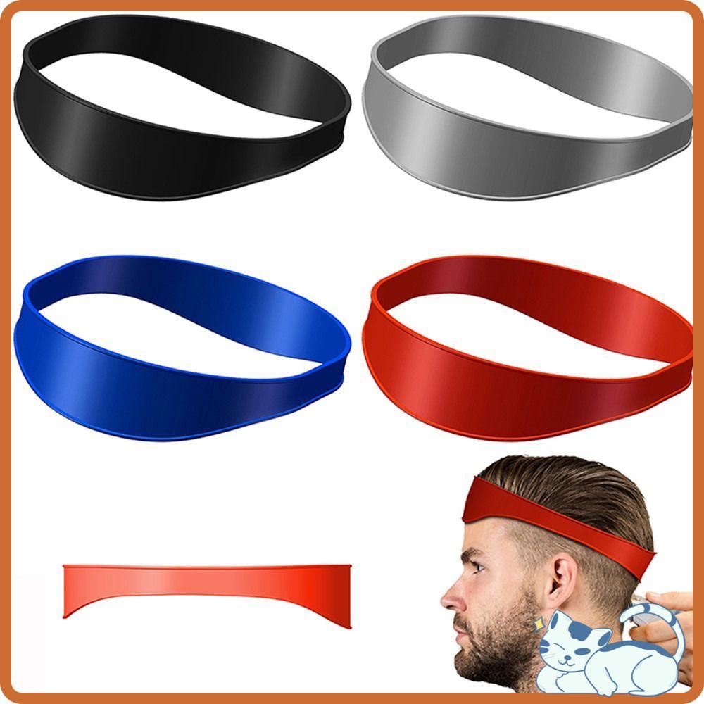 Guide Band Cut Alone Precision Hair Degrade Disguise Adjustable Silicone