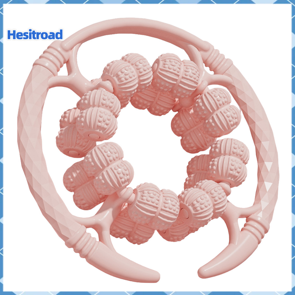 Muscle Roller for Legs 32 Wheels Manual Circular Leg Clamp Massage Tool for Arms Calves Thighs Deep Tissue Relief Pain f