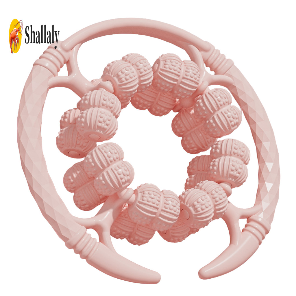 Tissue Roller Muscle for Legs 32 Wheels – Circular Leg Clamp Massage Tool for Arms Calves Thighs Relief Pain for Cross