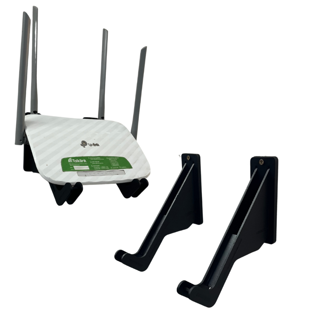 Suporte Para Roteador Wi-fi De Parede Universal  em MDF