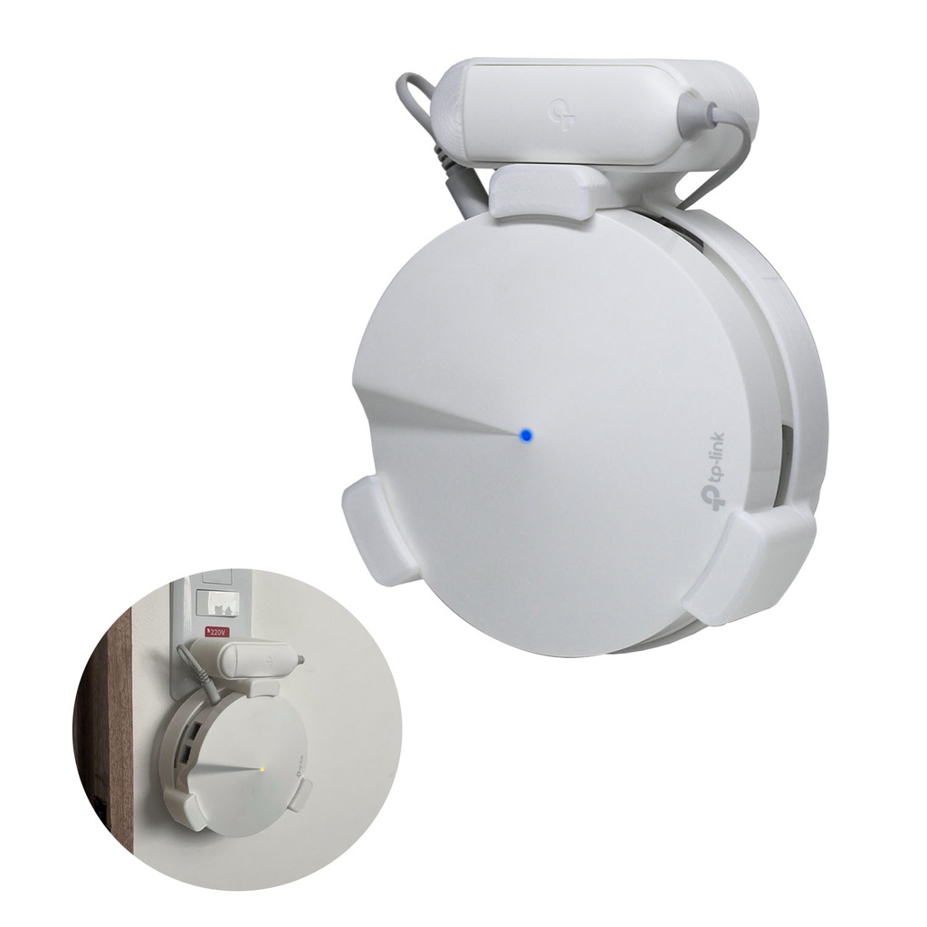 Suporte De Tomada Roteador Deco Tp-link M5 Ac1300/Fixação Direta & Design Limpo
