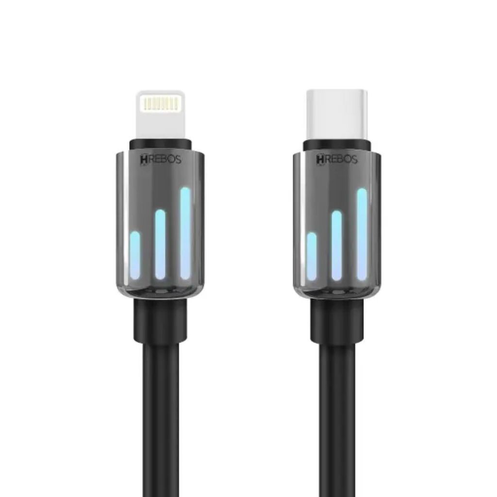Cabo Carregador Mechanical Led Tipo C Lightning Cb-376I