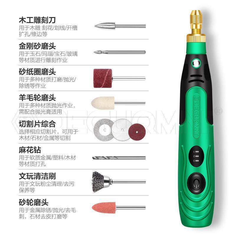 [Good Goods] Electric grinder, jade carving and polishing machine, electric cutting tool, small polishing handheld elect