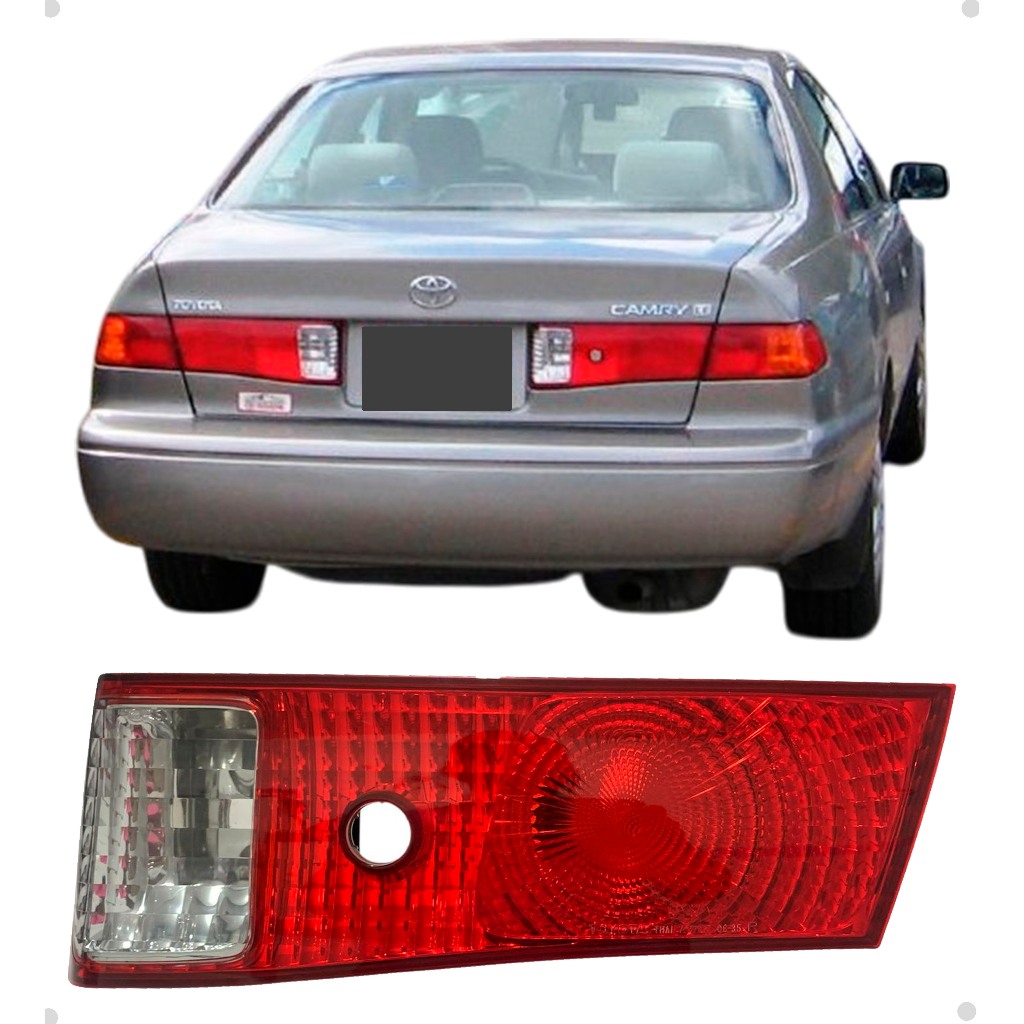 Lanterna traseira Camry sedan 2000 2001 tampa original Toyota sinaleira direita direito porta mala