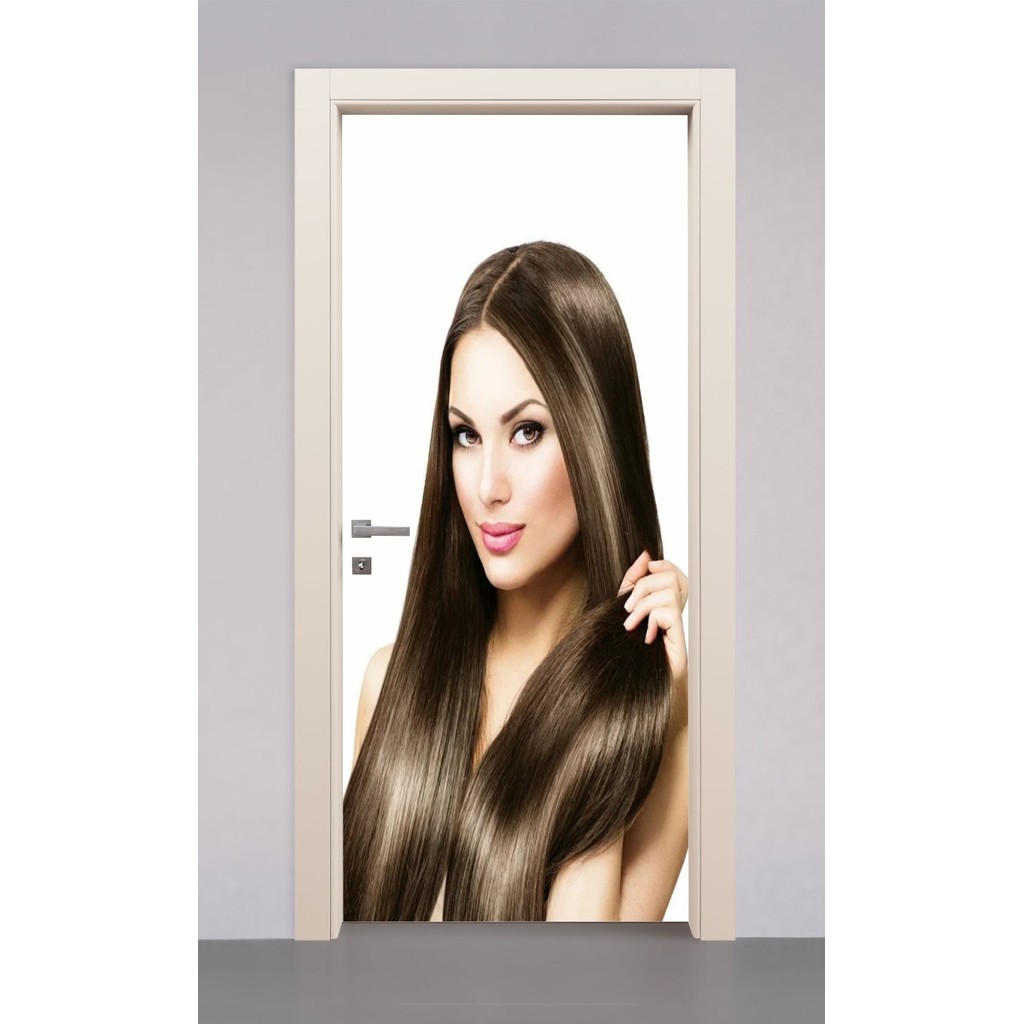 Adesivo Envelopamento Decorativo Porta Salao de Beleza Salon
