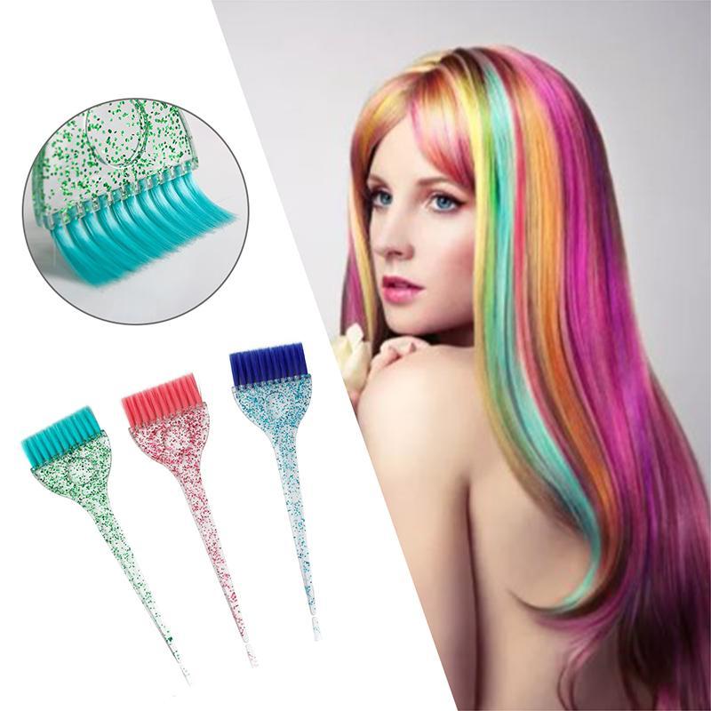 (WHDR) Pincéis Para Colorir Tintura De Cabelo Home Salon Barber Tinting Brush Cabeleireiro DIY