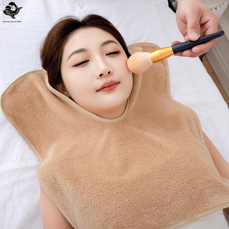PFG Coral Fleece Beauty Salon Toalha Em Forma De U Almofada Absorvente De Água Anti-Sujeira FG