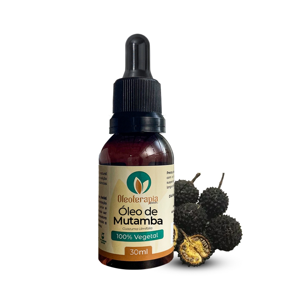 Óleo de Mutamba 100% natural - Nutrição capilar Queda Capilar Fortalecimento Brilho Natural Hidratação para Pele