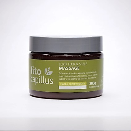 Máscara Capilar para Microinflamações  Fito Capillus Herbal Elixir Hair Scalp Massage 300g