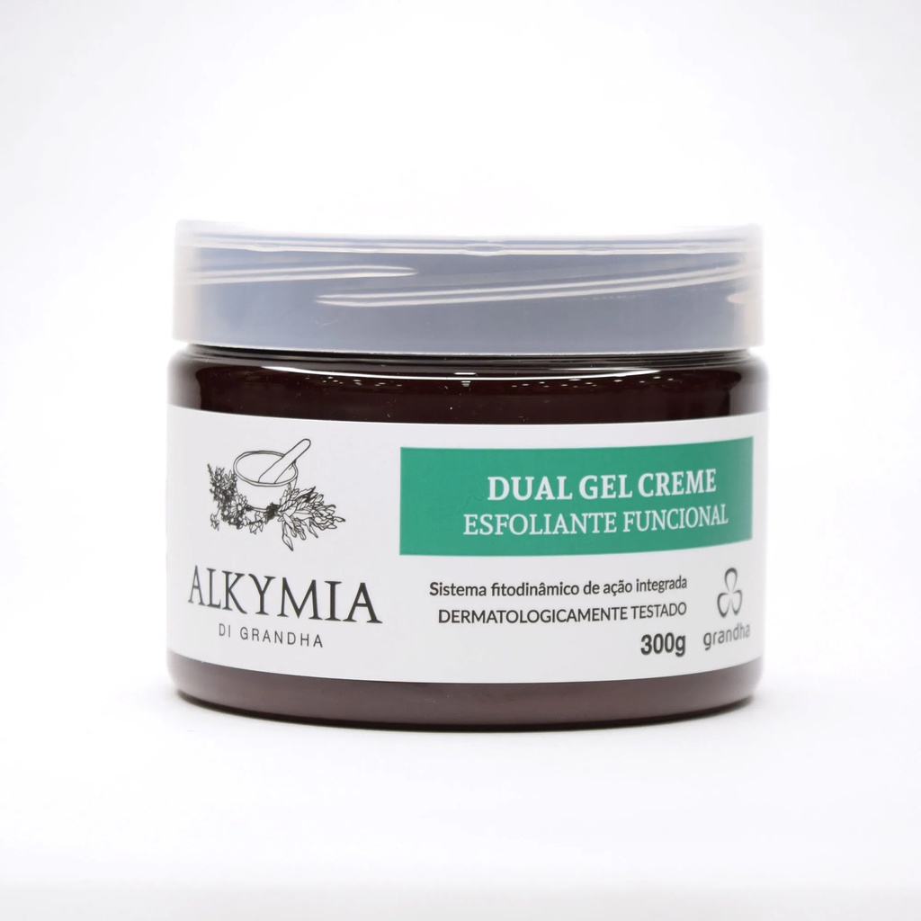Dual Gel Esfoliante Funcional para Massagem Corporal 300g Remove Células Mortas Mãos e Pés