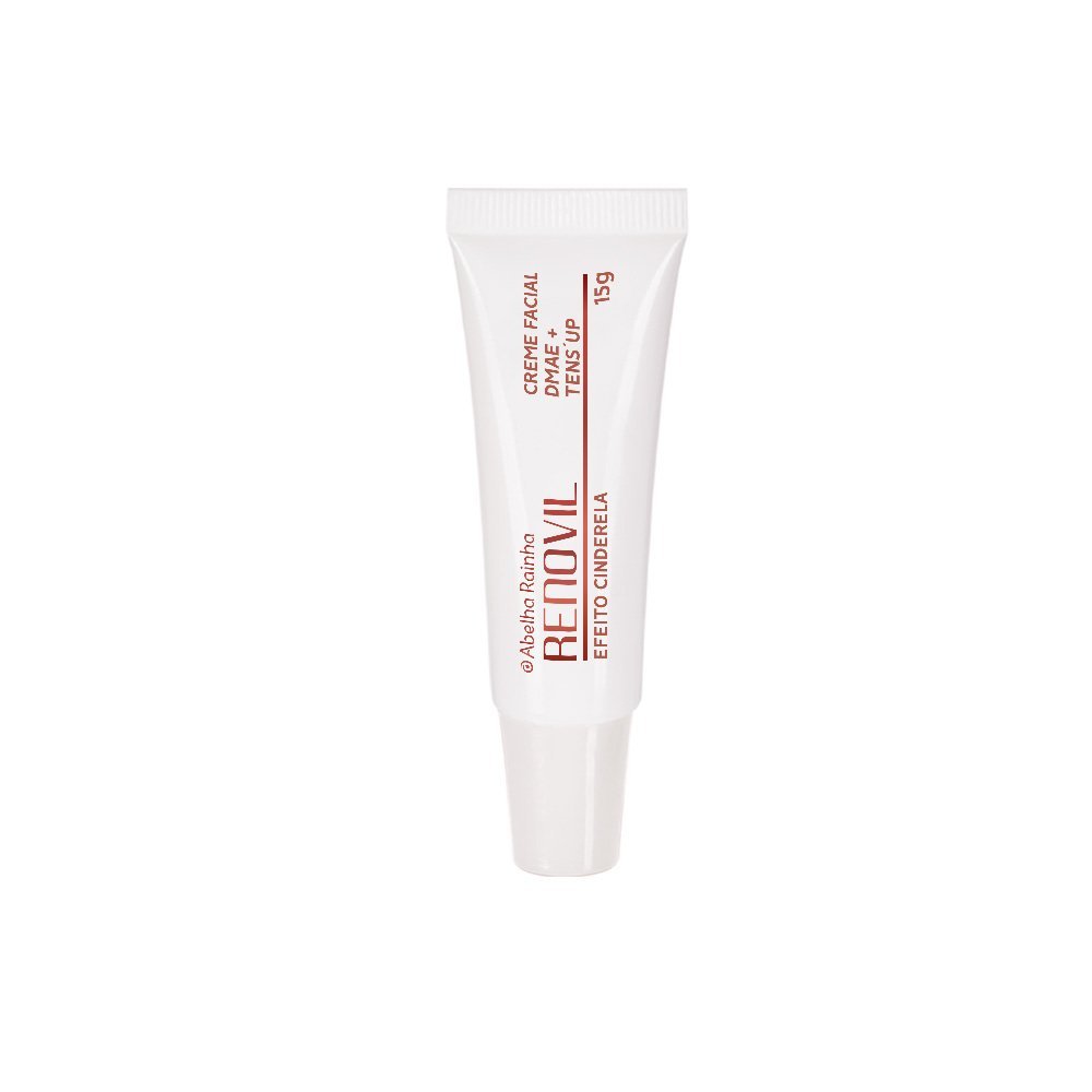 Creme Facial Efeito Cinderela com DMAE e Tens'Up Up 15g Abelha Rainha Renovil