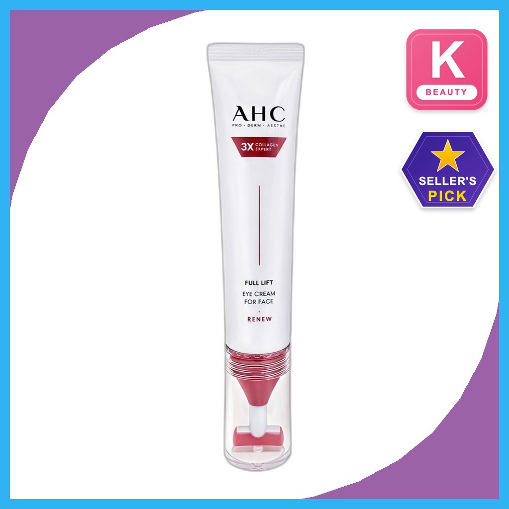 [AHC] Creme Facial Para Olhos Full Lift 40g 1 Unidade/Cuidados Com Os Coreanos/Firmeza Suave E Elasticidade