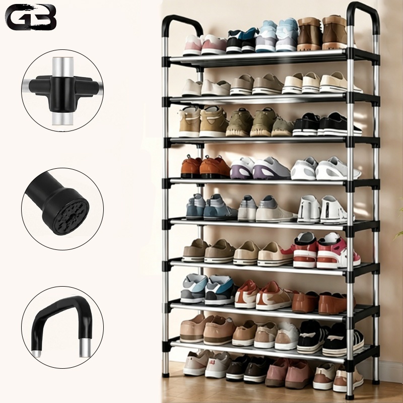 3 or 8 Tier Multipurpose Shoe Rack Removable Multipurpose Organizer Shoes Books Toys OI-JJ