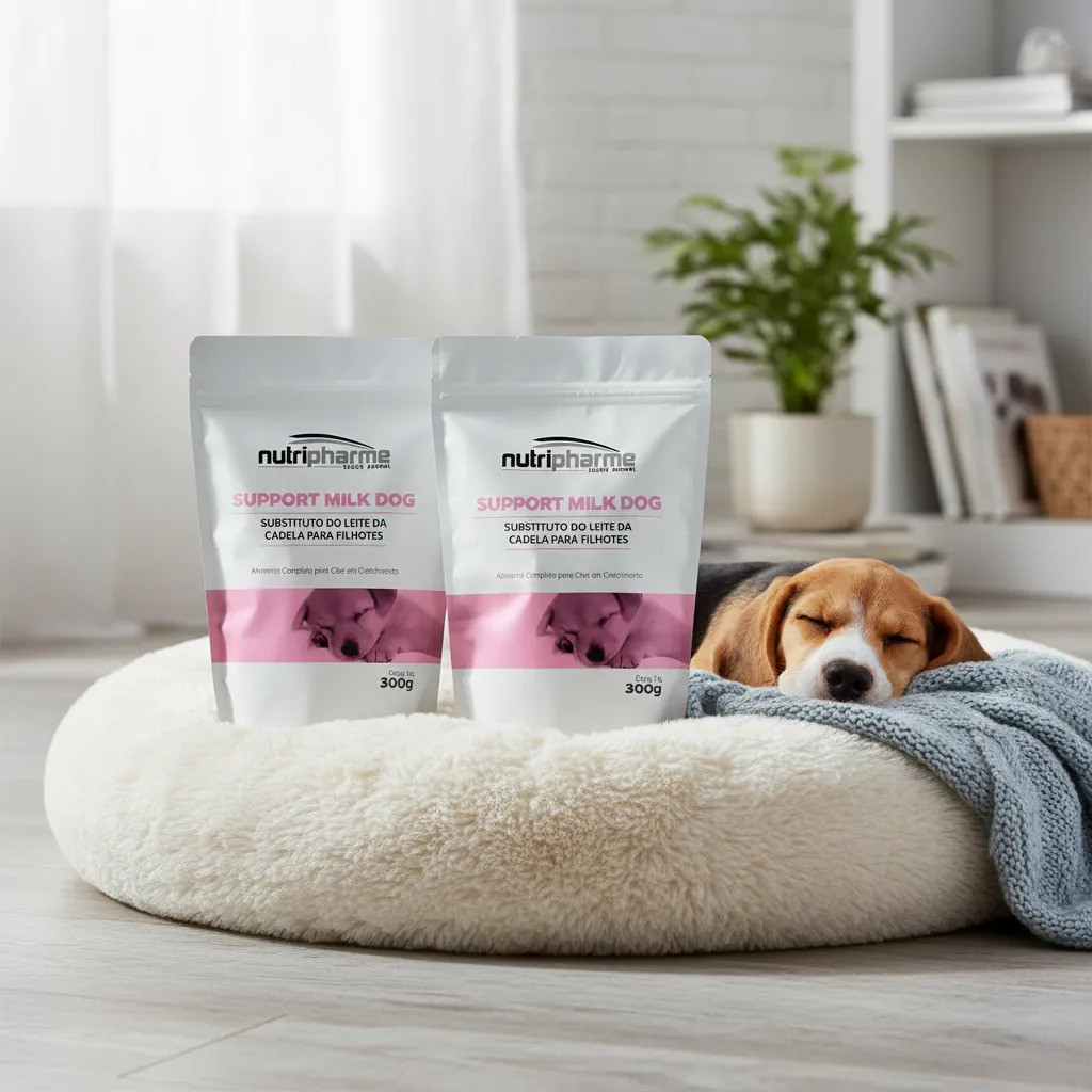 2 Support Milk Dog Sachê 300g Cães Cão Filhote Nutripharme