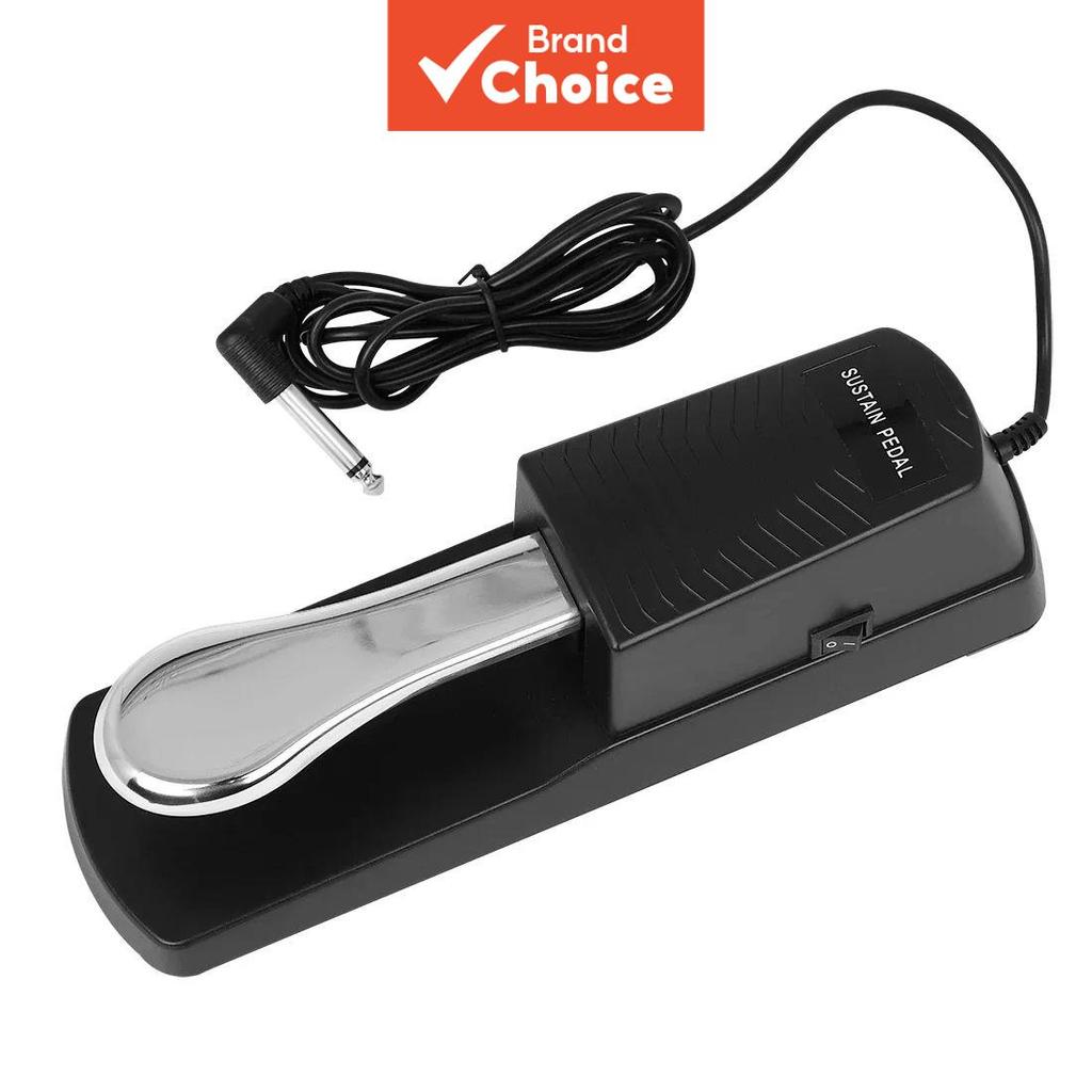 IRIN Piano Sustentar Pedal Anti Deslizamento Inferior Instrumento Musical Footboard Para Eletrônico Preto Prata Teclado