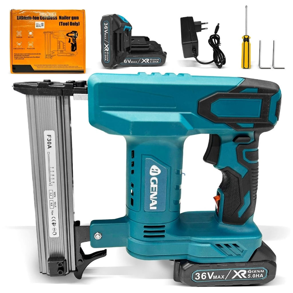 2 In 1 Cordless Electric Stapler And Professional Nail Tweezer Gun 36V Clothespin