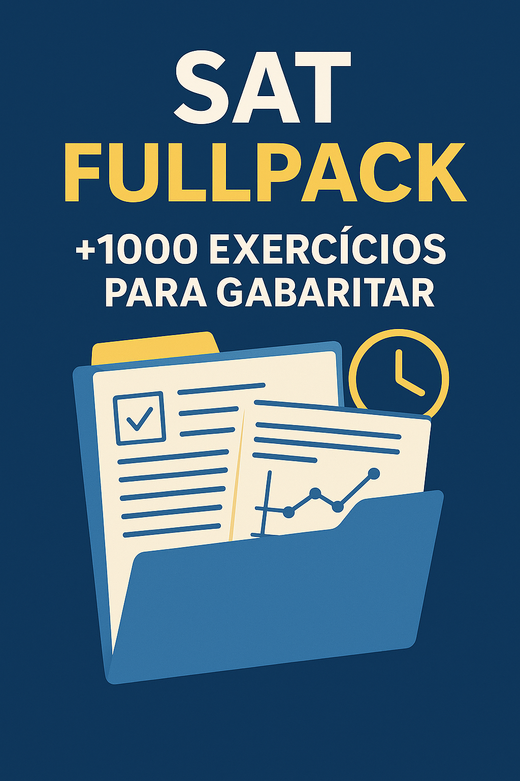 SAT FULL PACK: Domine o SAT em 30 Dias com +1000 Exercícios !