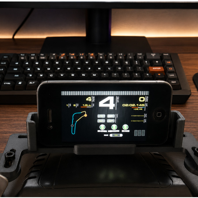 Suporte Celular Telemetria Dashboard Compatível Com Volante Logitech G29 G920 G923