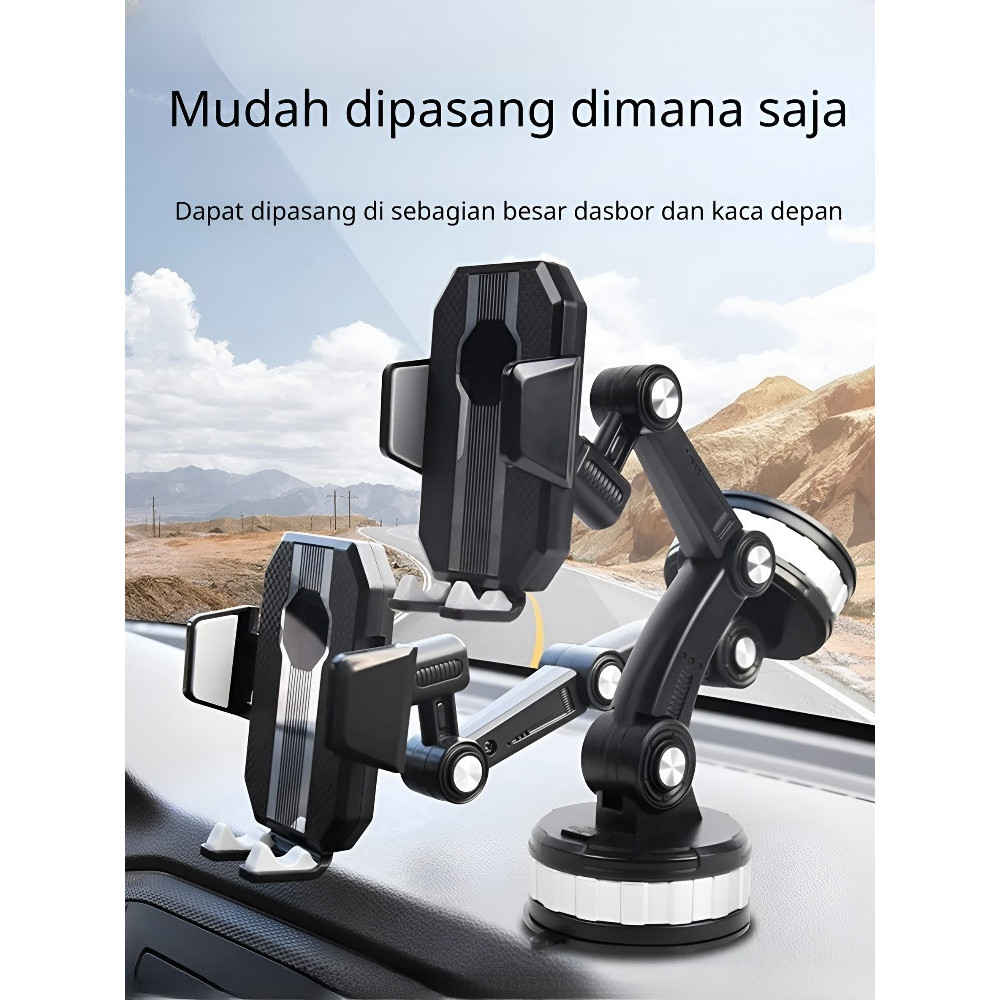 [Fácil Instalação] Universal Car Phone Holder/Windshield Dashboard Mount for Trucks/Suporte de Telefone/Carro/Caminhão