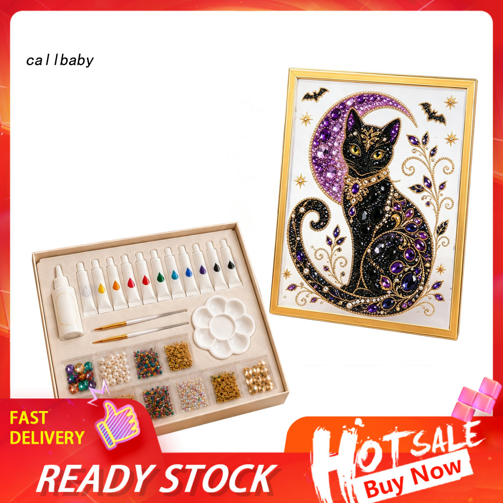 Faux Diamond Painting Kits for Adults Diy Art Projects for Beginners Gem Kit – Sparkling Rhinestone Set for Kids Home