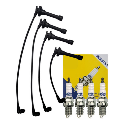 Cabos + Velas Para Geely Ec7 / Emgrand 1.8 Gs 1.8 2014... Preto