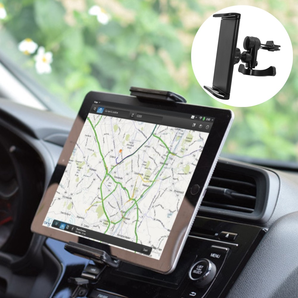 Mais Novo De 360 Graus De Rotação Do Carro Air Vent Mount Holder Suporte Para Ipad 1 3 4 mini 4-10 
