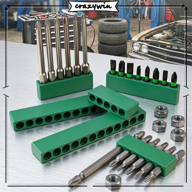 CAPA Multi Slot Chave Fenda Elétrica Bit Ferramenta Cartão Armazenamento Para Arranjo Ferramentas Organ