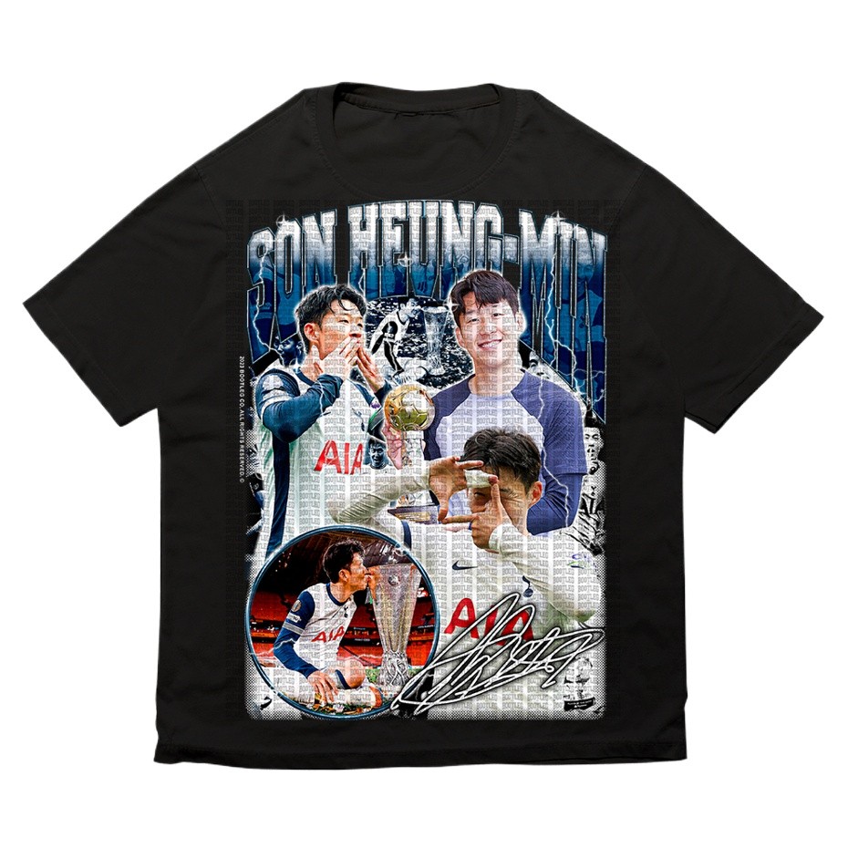 Camiseta Jogador de Futebol Son Heung Tottenham - Camisa 100% em Algodão - Envio Imediato - Polar Clothing Store