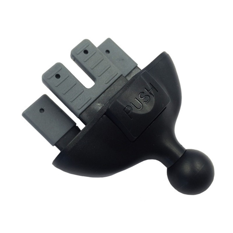 KOOL Flexível 360 Graus Rotativo Car CDs Slot Phone Mount 17mm Head Holder Para Ângulos Visão Ideals