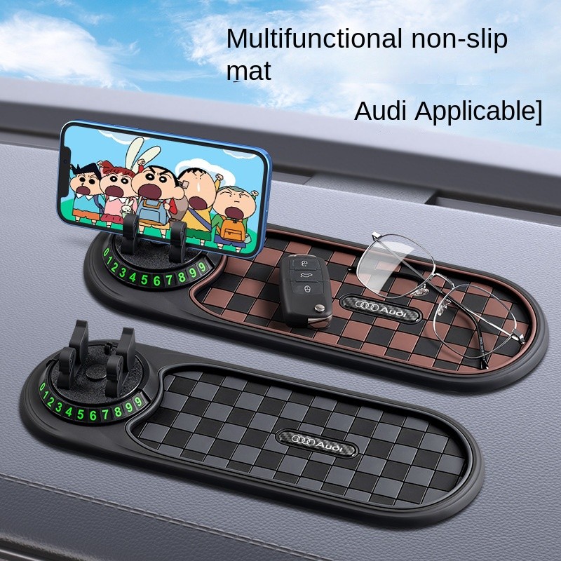 Suitable for Audi A6la8q7a4la5a7a4a6q5a1 Car Phone Holder Dashboard Navigation Holder Non-Slip Mat dbcf