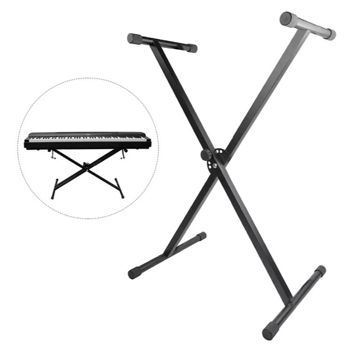 SUPORTE EM “X” PARA TECLADO MUSICAL - MOD: Q-X10