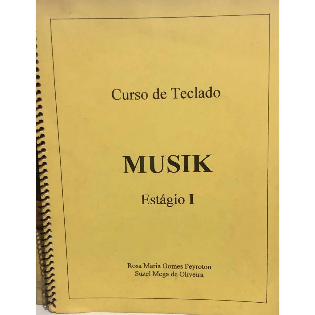 Curso de Teclado Musik Estágio 1