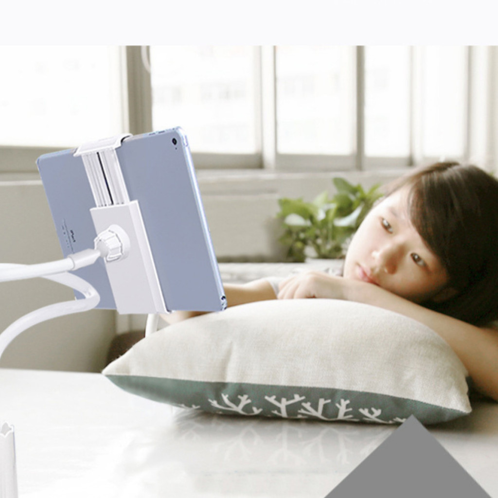 【Rotação 360°】[Base Espiral Flexível] 360° Rotating Lazy Phone Holder, Suporte para Celular/Tablet/Cama/Mesa