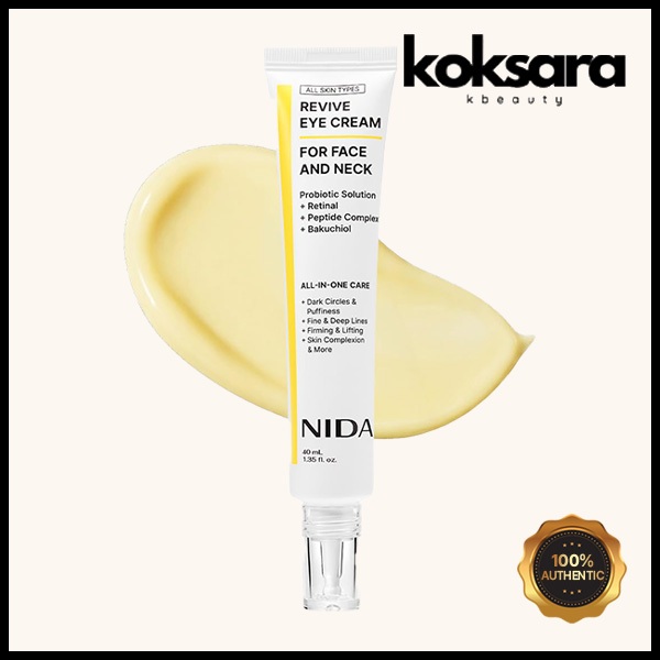 Nida Revive Eye Cream For Face And Neck 40ml