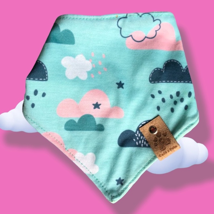 Bandana   para GATO Dupla Face com Botão de Pressão  Gato - Diversas Estampas Linda Animais