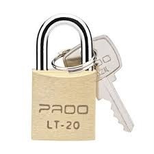 Cadeado Pado 20 mm Acompanha 2 Chaves  Pronta Entrega Envio Rápido Resistente Envio Full  Malas Mochilas Armários Cor Do