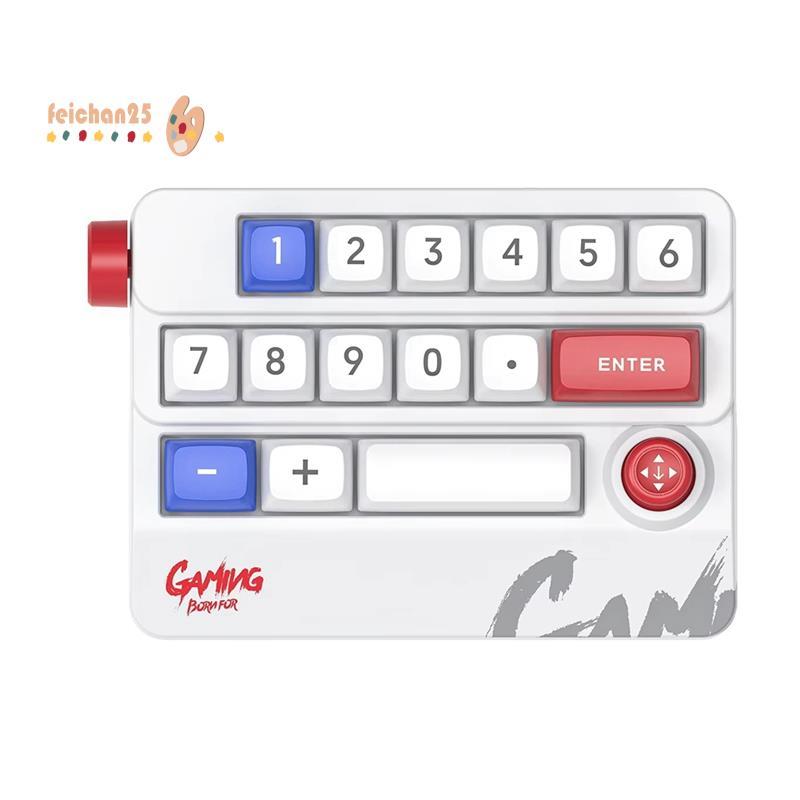 [Fast F] Joystick Portátil Mecânico Teclado Full Hot Swappable Key RGB Backlight De Jogo Programável Com Fio Para Deskto