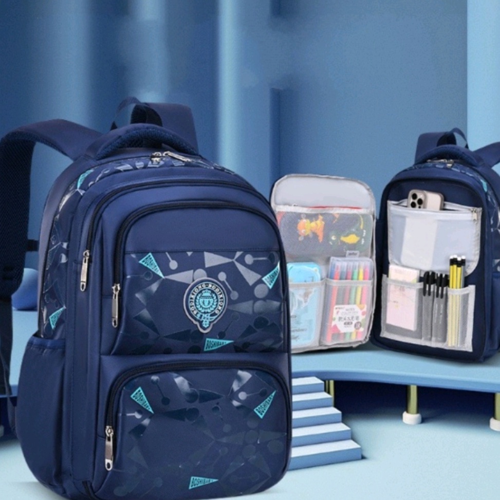 Latest Price AVELINE Mochila Escolar Para Meninos Do Ensino Fundamental MOTIF