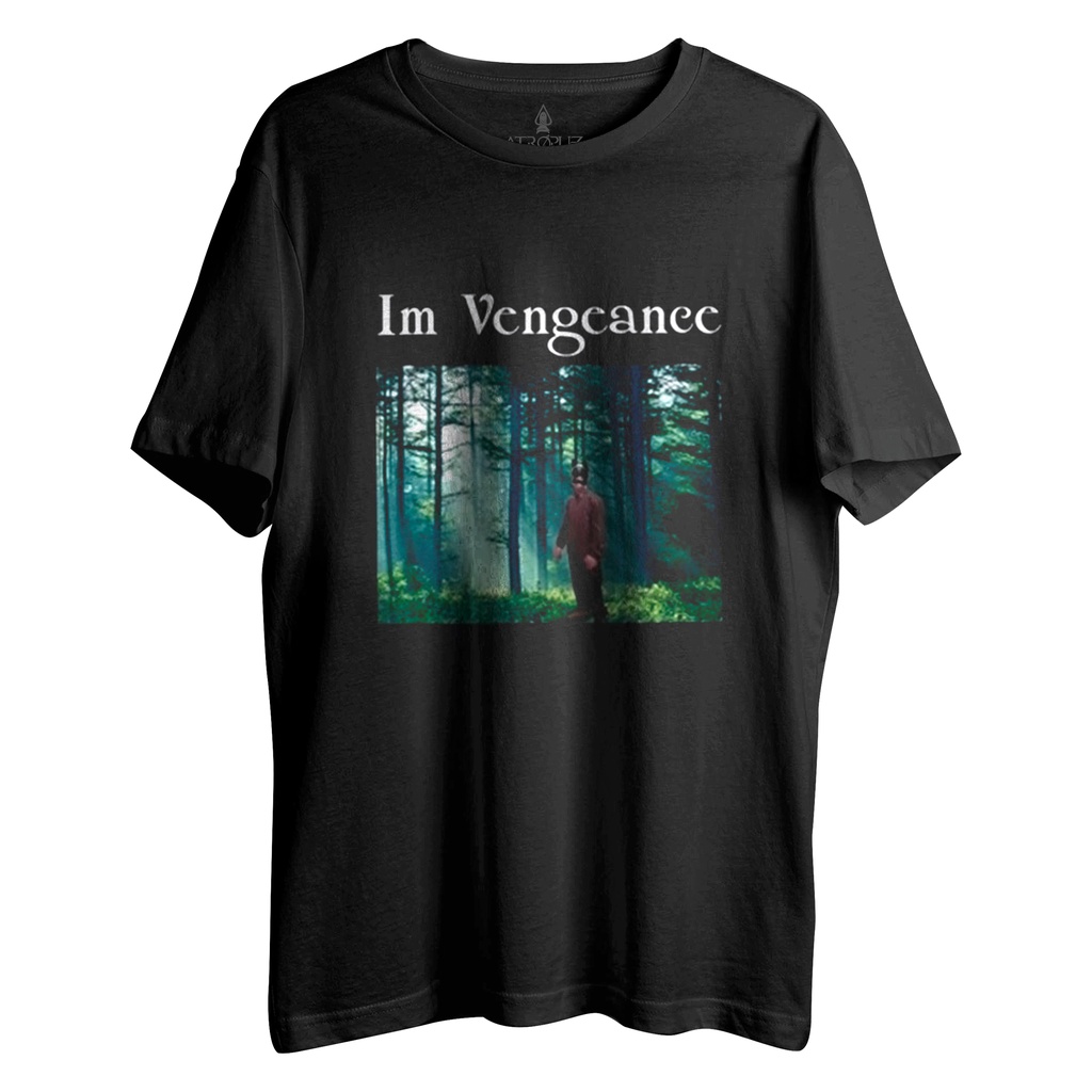 Camiseta Algodão Unissex I'm Vengeance Tracksuit Robert Pattinson Batman Meme