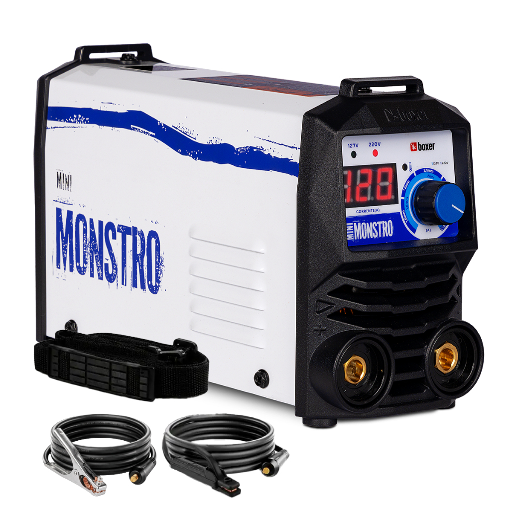 Maquina De Solda Mini Monstro 120A Eletrodo MMA TIG Lift Bivolt Boxer