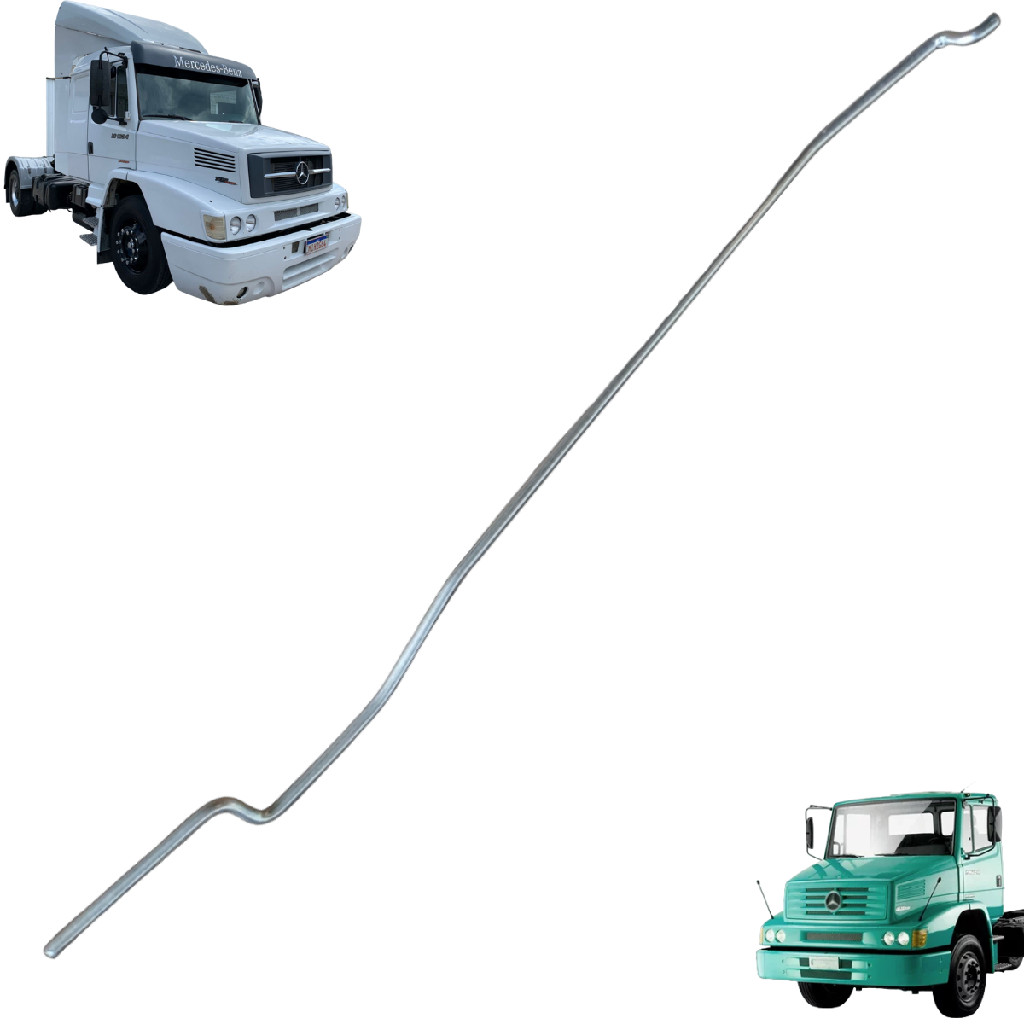 Tirante Fechadura Com Presilha Esquerda Mercedes Benz Atron/Hpn