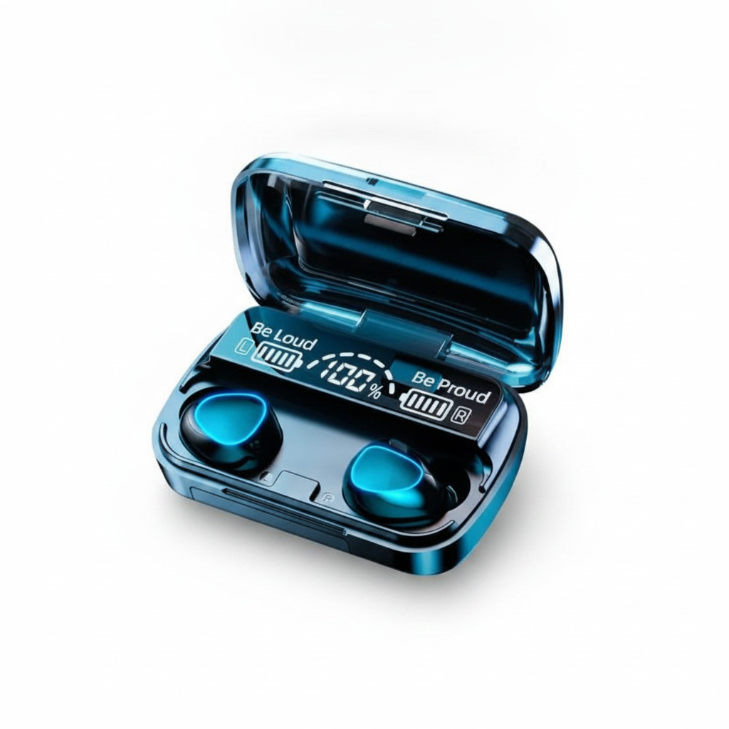 Fone Bluetooth TWS M10 In-Ear Display Digital Bateria Longa Duração Esporte Chamada