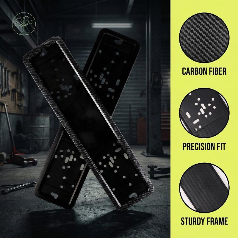 BRI Universal Metal Suporte Da Placa De Licença Quadro Identificação Do Carro Para Veículos Ue RU UA Montagem Segura Ace