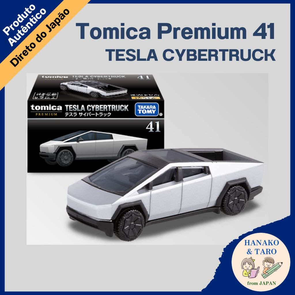 Tomica Premium 41 TESLA CYBERTRUCK【Direto do Japão】