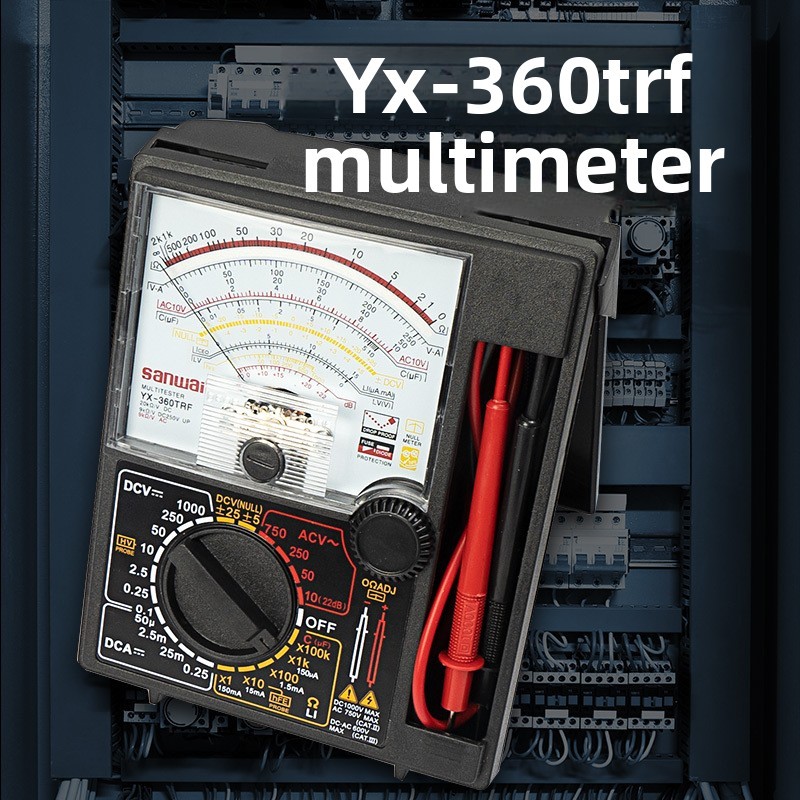 Ponteiro multímetro YX-360TRF eletricista portátil ensino Multi-Purpose cinta elétrica liga-desliga Buzzer tensão amperí
